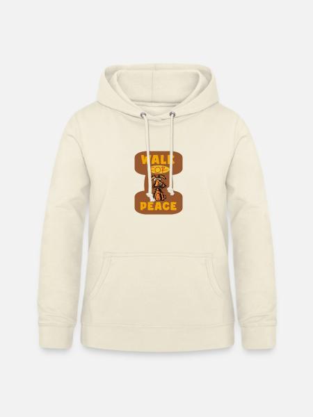 Marsch für den Frieden - Frauen Hoodie - Vanille-Milchshake