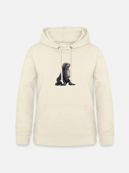 Seelöwen Seelöwe - Frauen Hoodie - Vanille-Milchshake