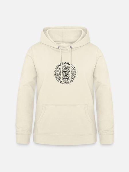 Permakultur-Kräuterspirale - Frauen Hoodie - Vanille-Milchshake