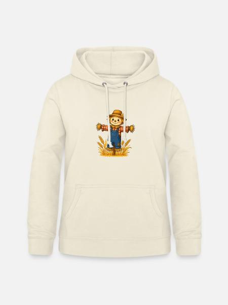 Vogelscheuche Strohhüter - Frauen Hoodie - Vanille-Milchshake