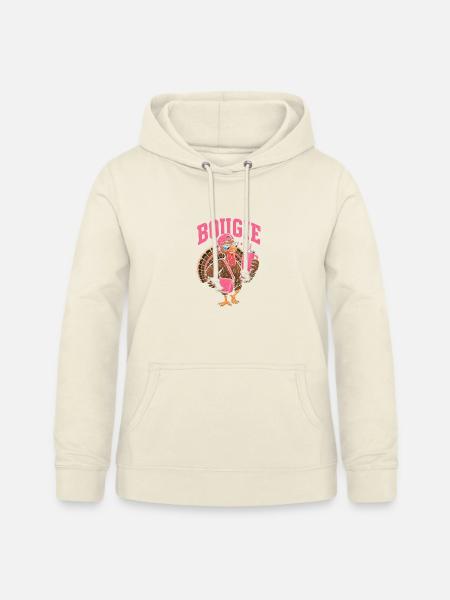 Boogie-Turkey im Pink-Style - Frauen Hoodie - Vanille-Milchshake