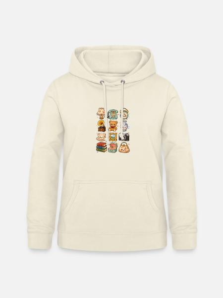Kawaii Flohmarkt | Retro & Nostalgie - Frauen Hoodie - Vanille-Milchshake