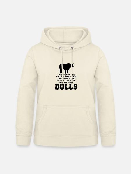 Stier Humor Spruch - Frauen Hoodie - Vanille-Milchshake