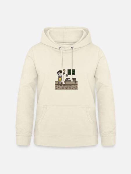 Der fälschende Philosoph - Frauen Hoodie - Vanille-Milchshake