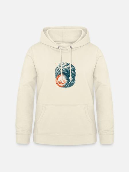 Hook Echo Radar Sturmverfolgung Tornado-tracker - Frauen Hoodie - Vanille-Milchshake