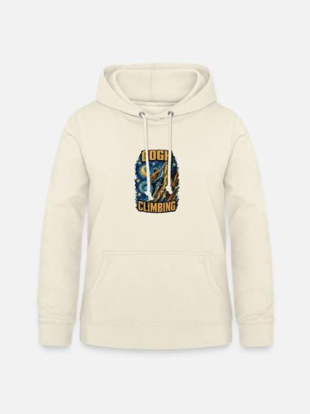 Gogh Klettern Kletterkunst - Frauen Hoodie - Vanille-Milchshake