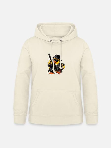 00-QUAK – Der Spion - Frauen Hoodie - Vanille-Milchshake