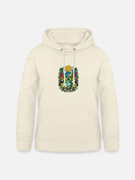 Brasilien | Amazonas, Tukane & Samba - Frauen Hoodie - Vanille-Milchshake