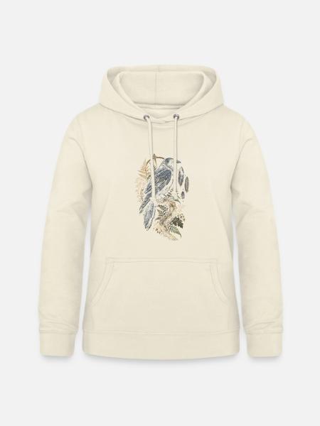 Tierpräparator Tierpräparatorin Rabe - Frauen Hoodie - Vanille-Milchshake