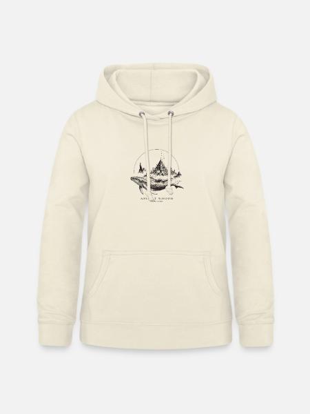 Uralter Weisheitswal - Frauen Hoodie - Vanille-Milchshake