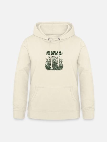 Bestäuber lassen die Welt blühen - Frauen Hoodie - Vanille-Milchshake