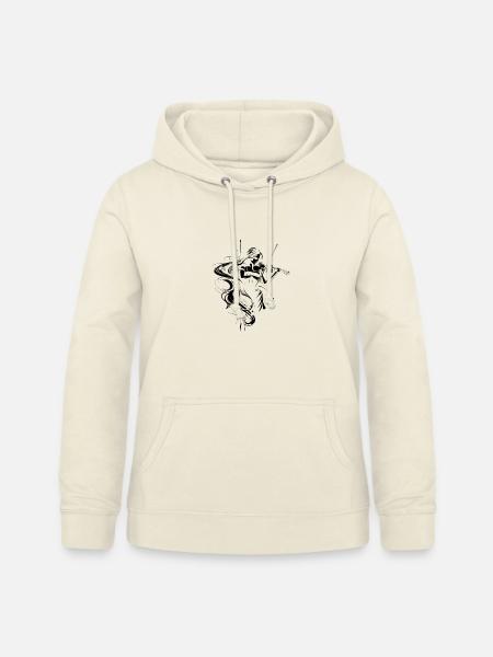 Violinistin - Frauen Hoodie - Vanille-Milchshake