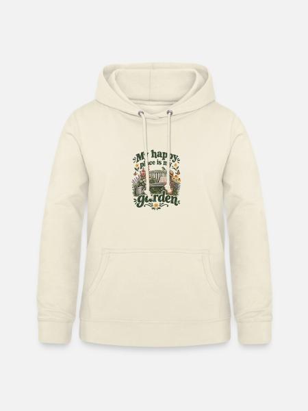 Gartenruhe: Garten Lover Geschenkidee - Frauen Hoodie - Vanille-Milchshake