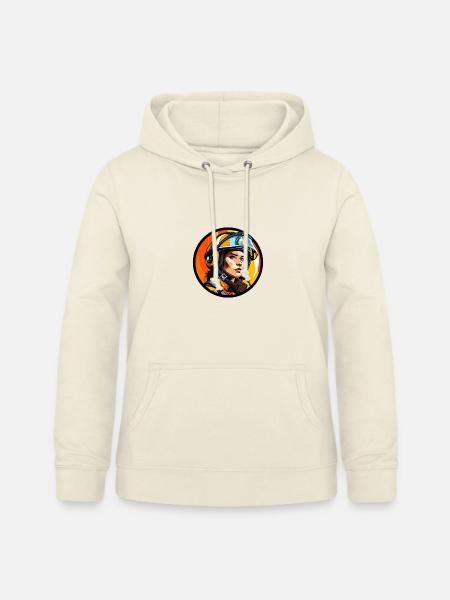 Feuerwehrfrau - Frauen Hoodie - Vanille-Milchshake