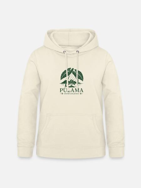 Pūlama schätzen und schützen - Frauen Hoodie - Vanille-Milchshake