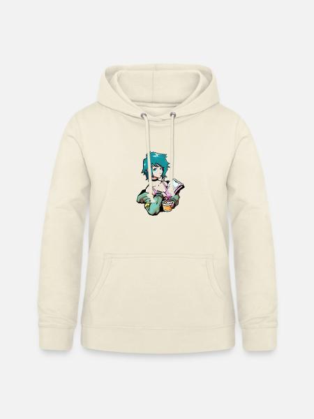 Anime Ramen - Frauen Hoodie - Vanille-Milchshake
