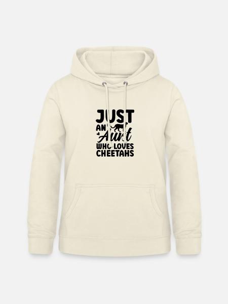 Geparden Tante - Frauen Hoodie - Vanille-Milchshake