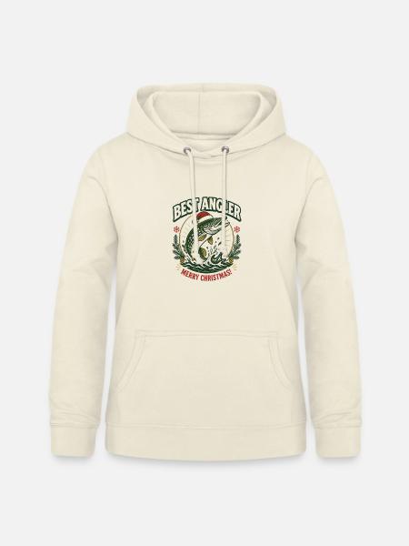 Bester Angler: Christmas Pike - Frauen Hoodie - Vanille-Milchshake