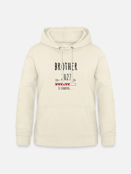 Pregnancy Announcement – Bruder 2027 Geschenk - Frauen Hoodie - Vanille-Milchshake