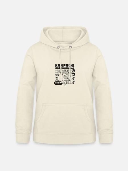 Kanpachi Salzwasser Apparel - Frauen Hoodie - Vanille-Milchshake
