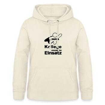 Super Kollege Geschenk - Frauen Hoodie - Vanille-Milchshake - Vorne - AI Model Female 172 light (172cm)