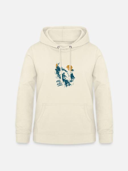 Surfer - Frauen Hoodie - Vanille-Milchshake