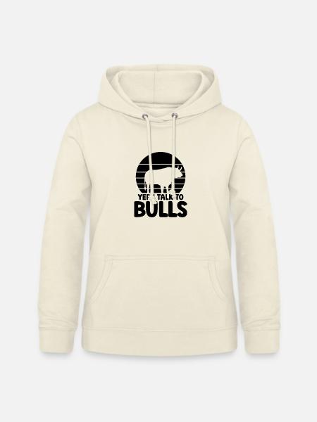 Stier Spruch Humor - Frauen Hoodie - Vanille-Milchshake