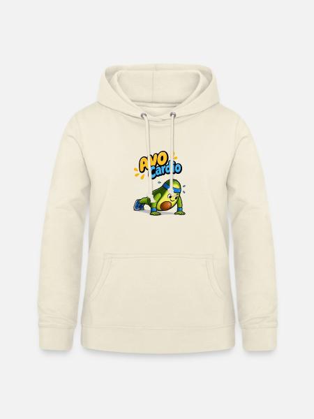 Avo Cardio Avocado Workout - Frauen Hoodie - Vanille-Milchshake