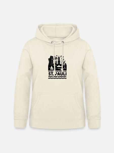 Hamburg St Pauli - Frauen Hoodie - Vanille-Milchshake