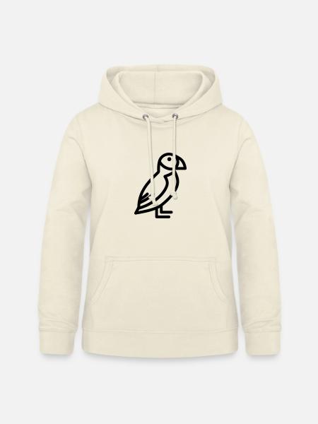 Papageitaucher-Seevogel - Frauen Hoodie - Vanille-Milchshake