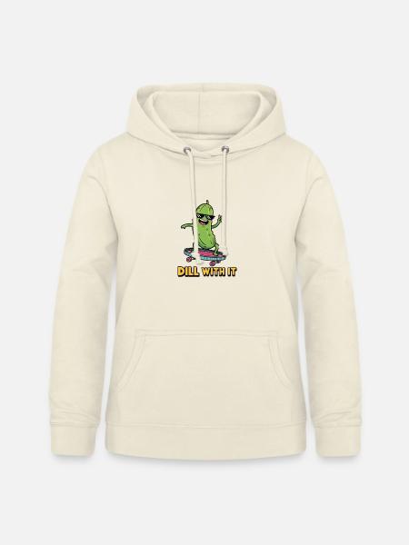 Gurken-Vibes - Frauen Hoodie - Vanille-Milchshake