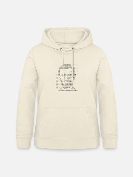 Abraham Lincoln ASCII-Porträt - Frauen Hoodie - Vanille-Milchshake