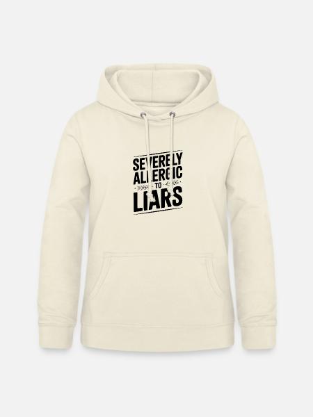 Stark allergisch gegen Lügner - Frauen Hoodie - Vanille-Milchshake