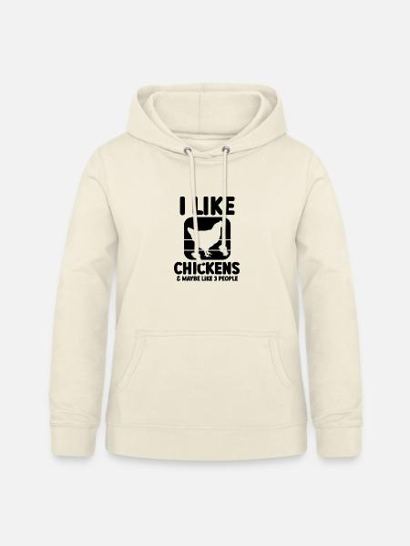 Huhn Spruch Sarkasmus - Frauen Hoodie - Vanille-Milchshake