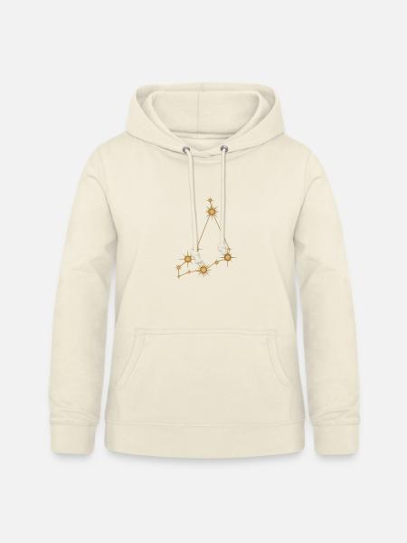 Sternbild Steinbock Sternzeichen Sternzeichen - Frauen Hoodie - Vanille-Milchshake