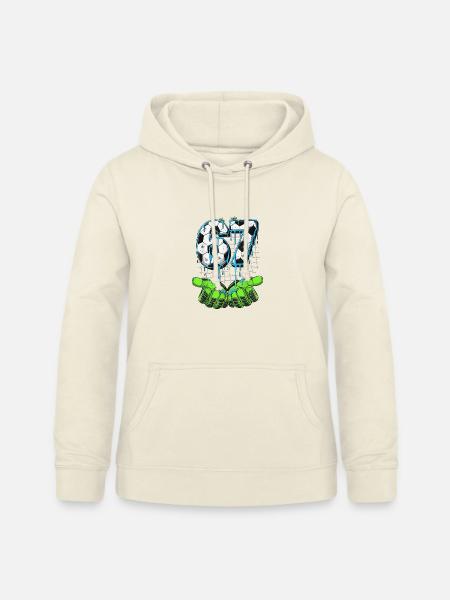 Six Seven Torwart - Frauen Hoodie - Vanille-Milchshake