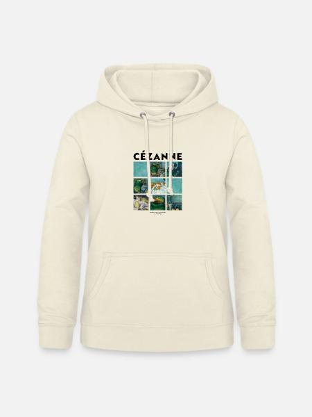 Kunst Malerei von Cezanne Impressionismus - Frauen Hoodie - Vanille-Milchshake