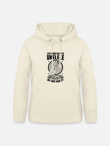 Ukulele Lehrer Scherz - Frauen Hoodie - Vanille-Milchshake