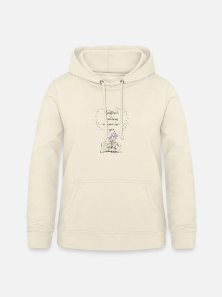 Reading is dreaming - Frauen Hoodie - Vanille-Milchshake
