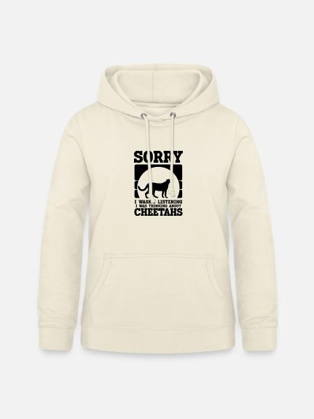 Gepard Spruch Humor - Frauen Hoodie - Vanille-Milchshake