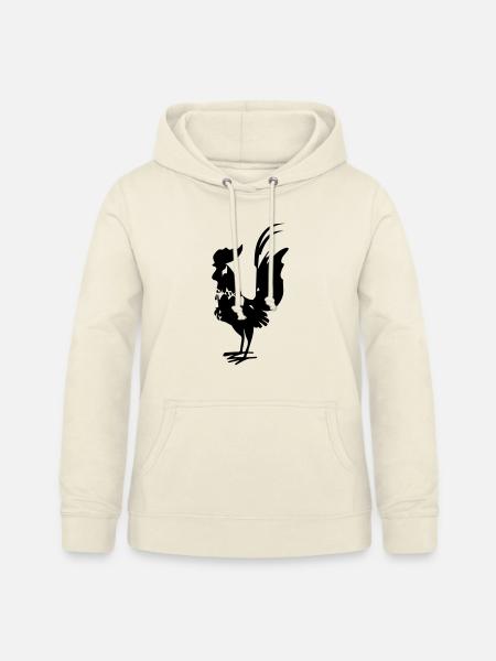 Hahn - Frauen Hoodie - Vanille-Milchshake