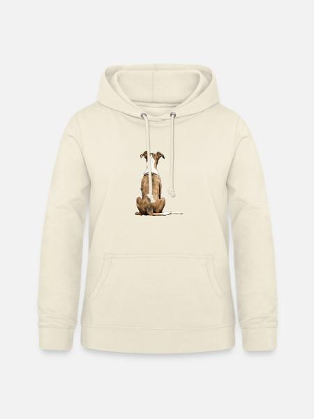 Windhund - Frauen Hoodie - Vanille-Milchshake