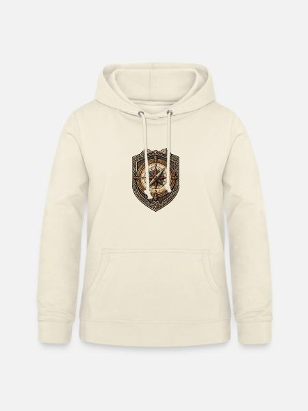 Wikinger Kompass Wappen - Frauen Hoodie - Vanille-Milchshake