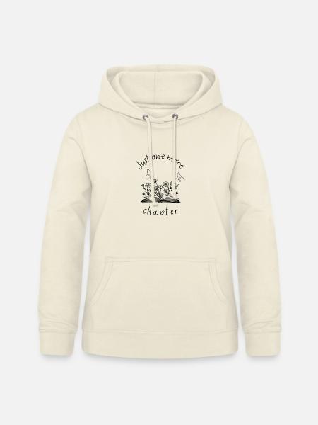 just one more chapter - Frauen Hoodie - Vanille-Milchshake