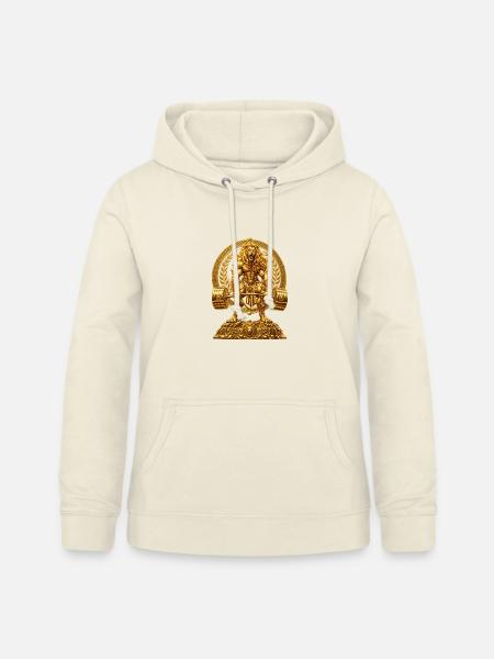 Löwe gewichte bodybuilding - Frauen Hoodie - Vanille-Milchshake