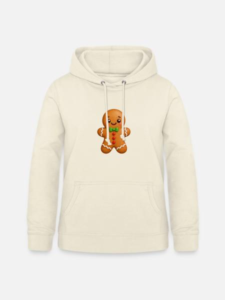 Lebkuchenmann - Frauen Hoodie - Vanille-Milchshake