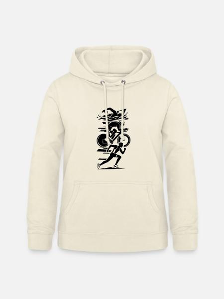 Triathlon - Frauen Hoodie - Vanille-Milchshake