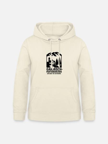 Garmisch Partenkirchen - Frauen Hoodie - Vanille-Milchshake