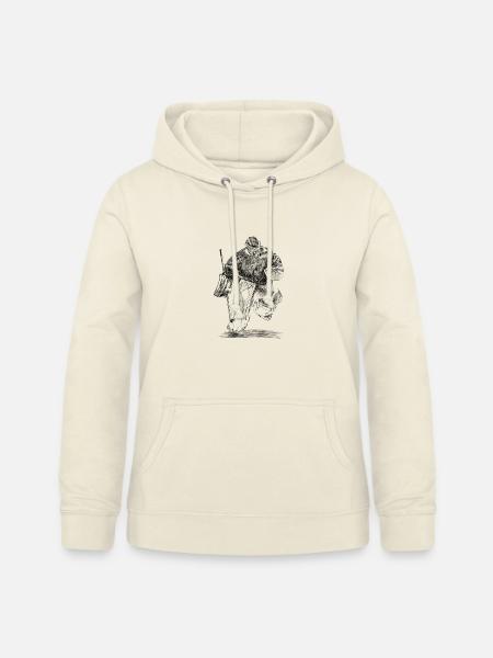 Torwart - Frauen Hoodie - Vanille-Milchshake