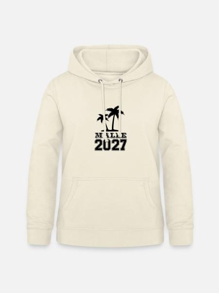 Malle 2027 - Frauen Hoodie - Vanille-Milchshake